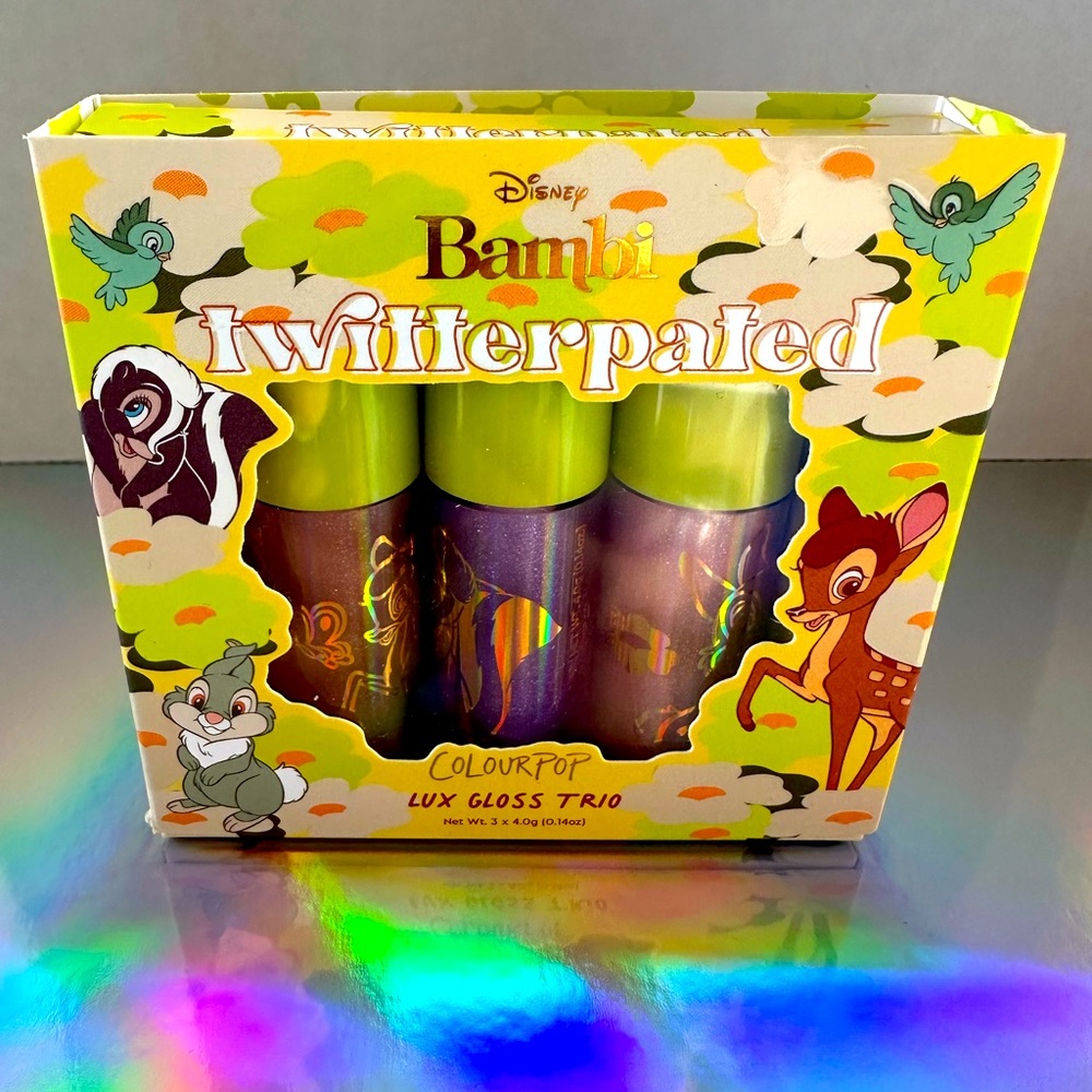 ColourPop Bambi Twitterpated Lux Gloss Trio